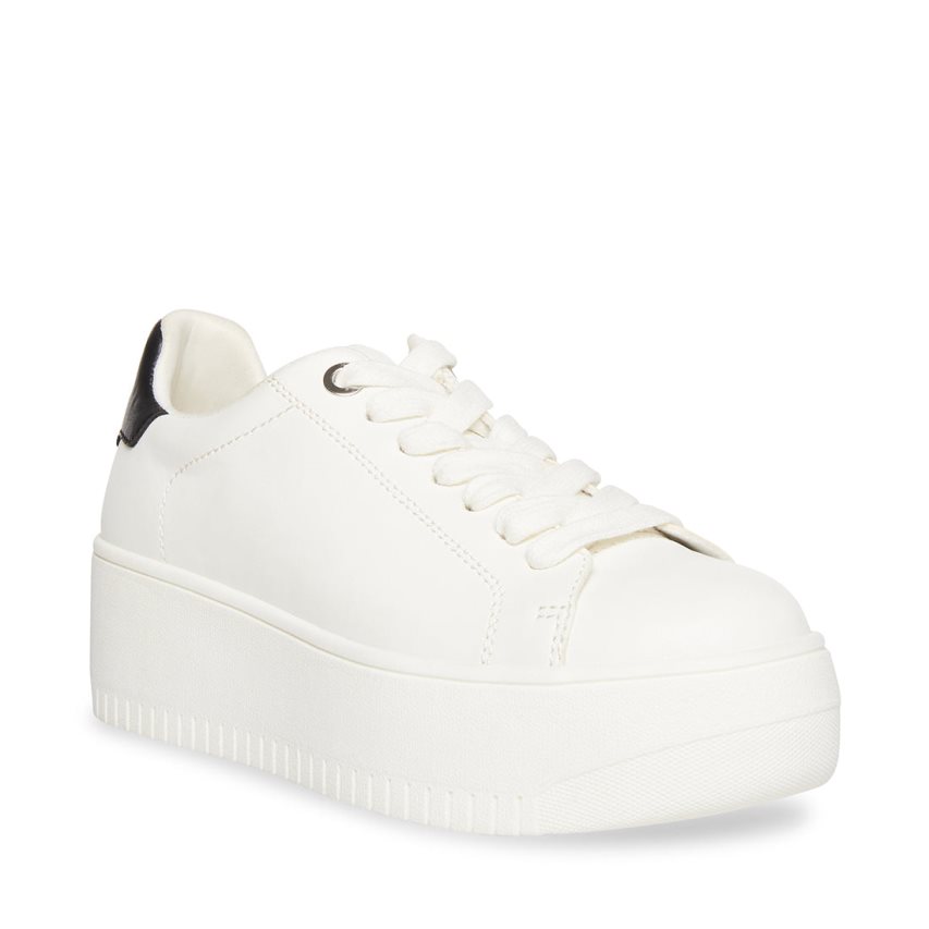 Zapatos Plataforma Steve Madden Rockaway Mujer Blancas | ES DM0132